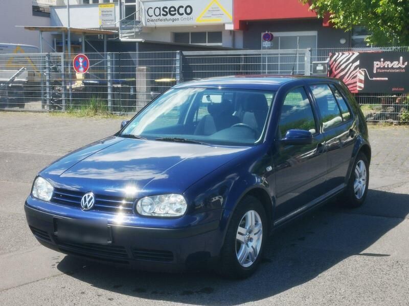 Blau Gebraucht 2001 VW Golf IV Limousine | 1.680 € (Fairer Preis) - Bild 1/4