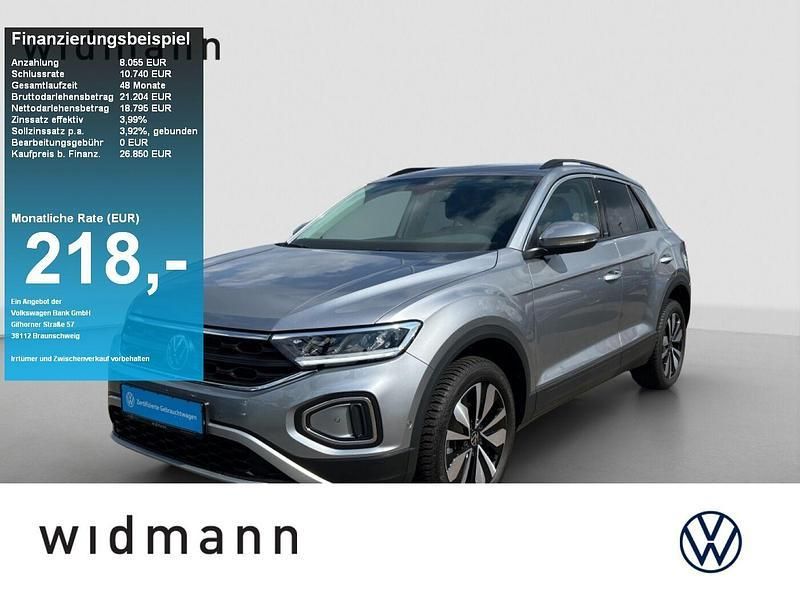 Silber Gebraucht 2023 VW T-Roc Move SUV | 25.790 € (Fairer Preis) - Bild 1/4