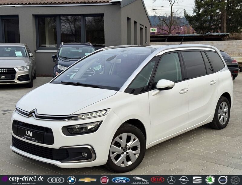 Lack weiss banquise/typ aussen Gebraucht 2017 Citroën C4 SpaceTourer Feel Van / Kleinbus | 9.990 € (Fairer Preis) - Bild 1/4