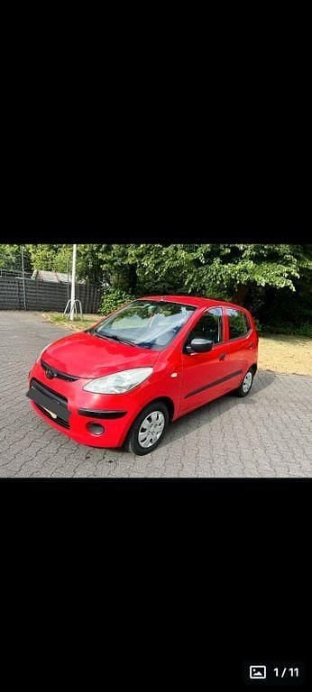 Gebraucht Hyundai i10 67 PS (49 kW) 2008 Rot Kleinwagen