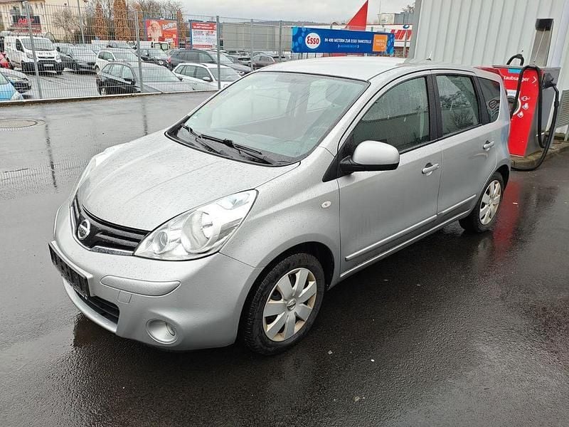 Gebraucht Nissan Note Acenta 88 PS (64 kW) 2009 Silber Van / Kleinbus