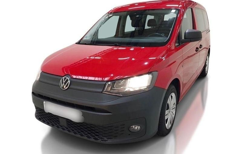 Gebraucht VW Caddy Maxi IQ Drive 122 PS (89 kW) 2022 Rot Van / Kleinbus