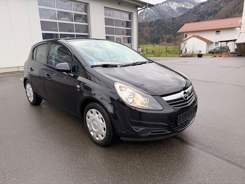 Gebraucht Opel Corsa Edition 87 PS (63 kW) 2010 Schwarz Kleinwagen