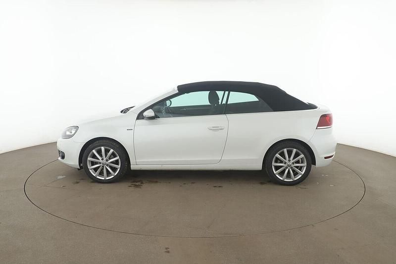 Gebraucht VW Golf Cabriolet LOUNGE 2015 Weiß Cabrio