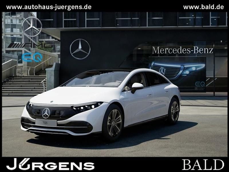 Weiss manufaktur diamantweiß b Gebraucht 2025 Mercedes EQS580 Limousine | 89.990 € - Bild 1/4