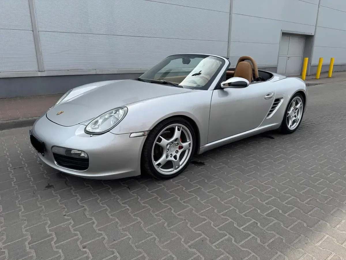 Brugt Porsche Boxster 240 HK (176 kW) 2005 Sølv Cabriolet