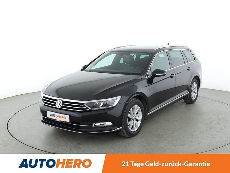 Schwarz Gebraucht 2017 VW Passat Highline Kombi | 20.910 € (Teuer) - Bild 1/3