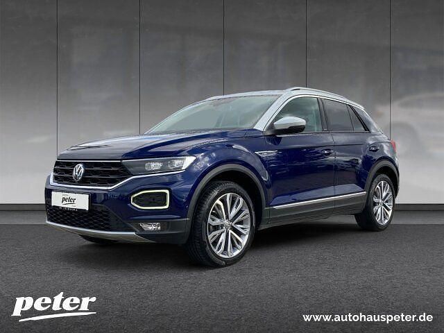 Blau Gebraucht 2019 VW T-Roc IQ Drive SUV | 17.840 € (Fairer Preis) - Bild 1/4