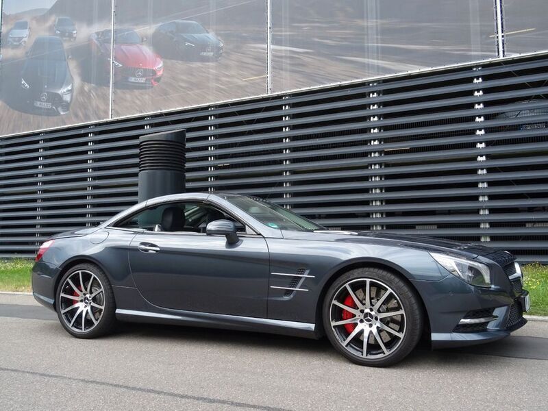 Grau Gebraucht 2015 Mercedes SL500 AMG Cabrio | 62.900 € (Teuer) - Bild 1/4