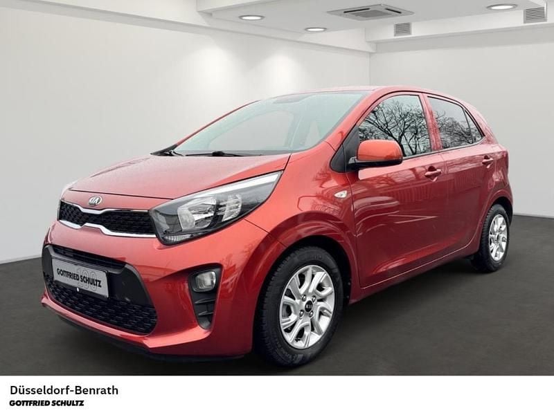 Orange Gebraucht 2017 Kia Picanto DREAM-TEAM Edition Kleinwagen | 7.980 € (Guter Preis) - Bild 1/4