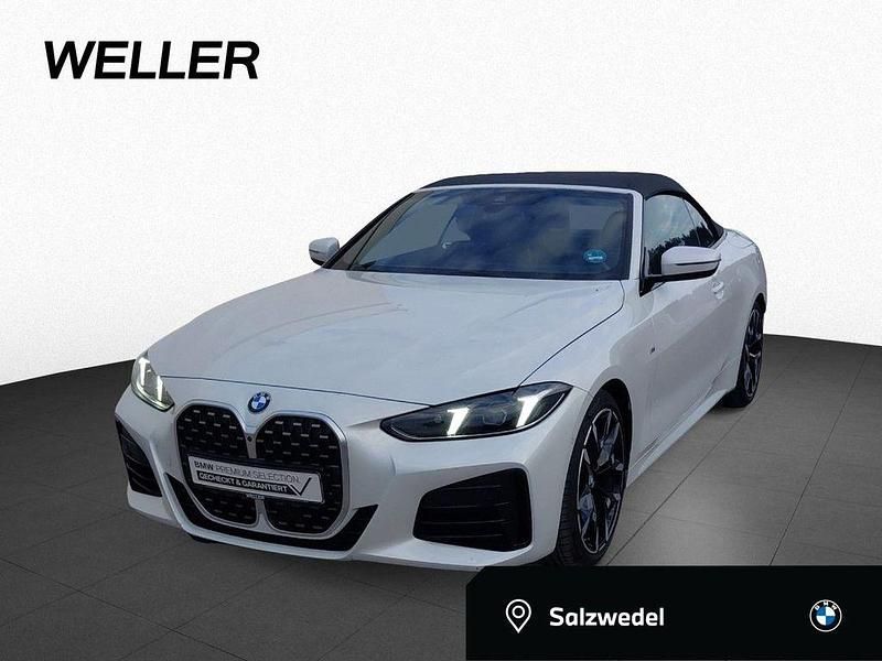 Weiß Gebraucht 2025 BMW 420 M Sport Cabrio | 46.990 € (Fairer Preis) - Bild 1/4