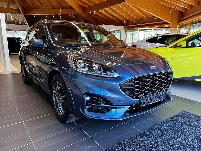 Gebraucht Ford Kuga ST-Line X 150 PS (110 kW) 2021 Blazerblau uni SUV