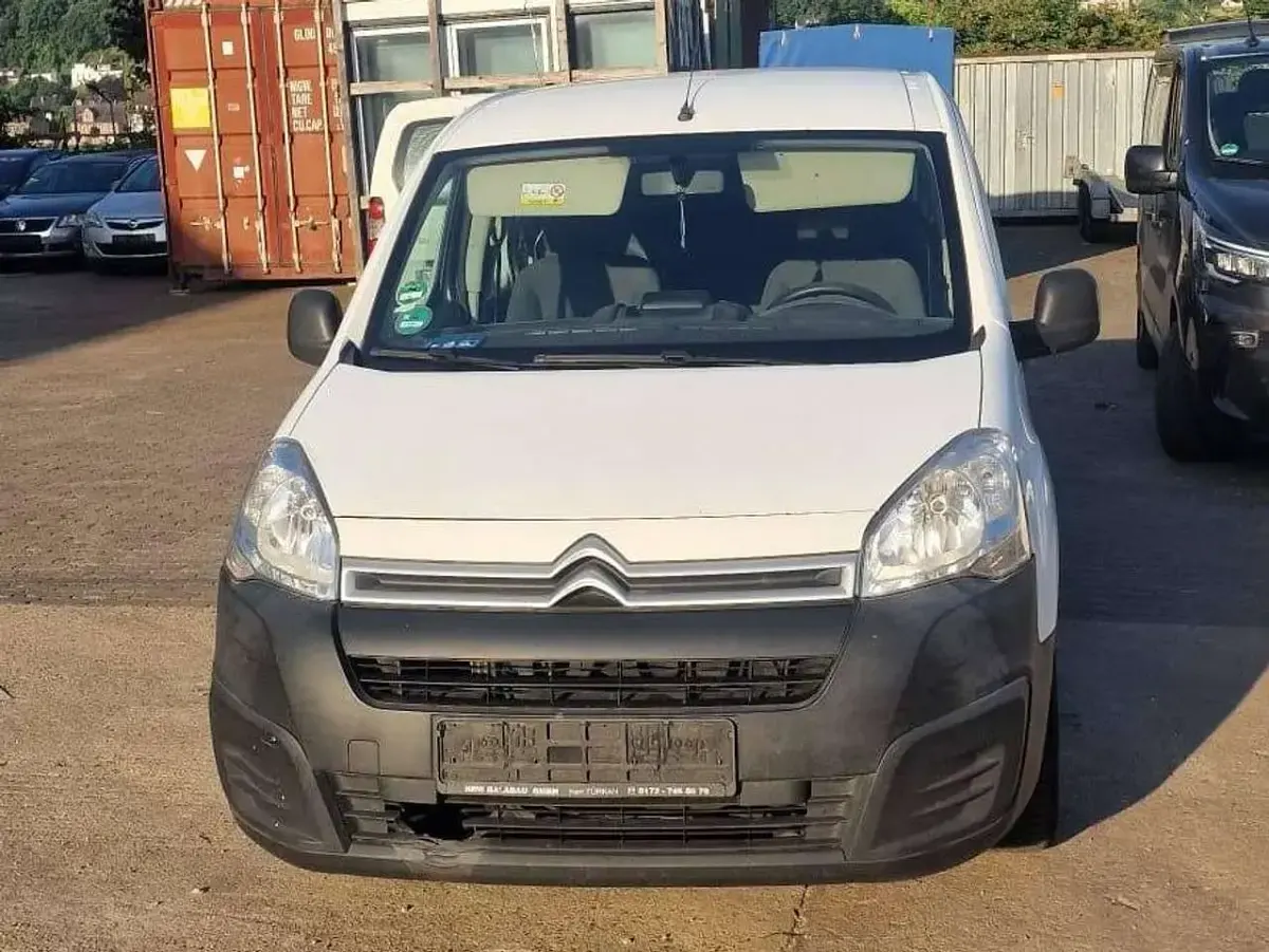 Gebraucht Citroën Berlingo 90 PS (66 kW) 2016 Weiss Van / Kleinbus