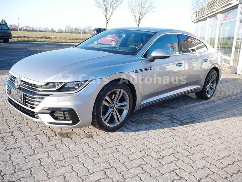 Silber Gebraucht 2019 VW Arteon R-line Limousine | 21.990 € (Superpreis) - Bild 1/4