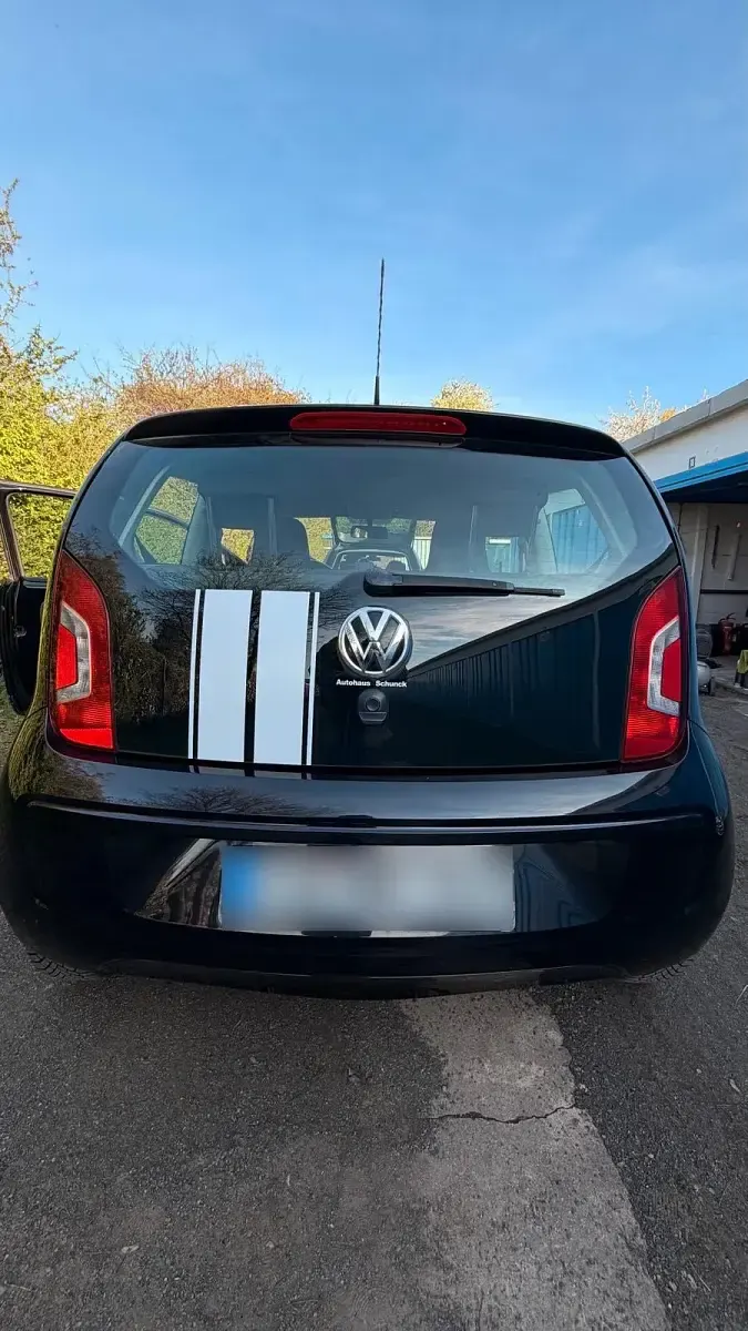 Gebraucht VW up! 60 PS (44 kW) 2012 Schwarz Kleinwagen