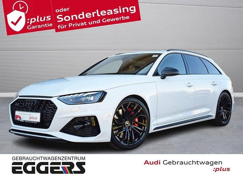 Gletscherweiß metallic Gebraucht 2024 Audi RS4 Ambiente Kombi | 79.950 € (Etwas zu teuer) - Bild 1/4