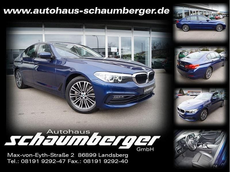 Gebraucht BMW 530 Sport Line 252 PS (185 kW) 2019 Blau Limousine