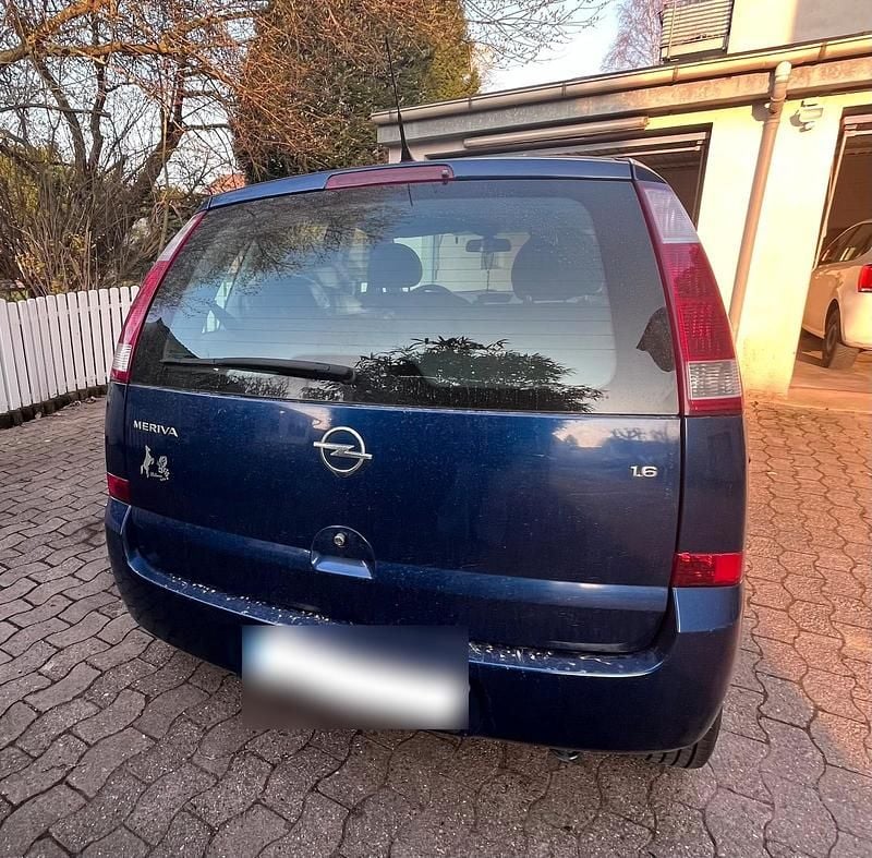 Gebraucht Opel Meriva 100 PS (73 kW) 2004 Blau Van / Kleinbus