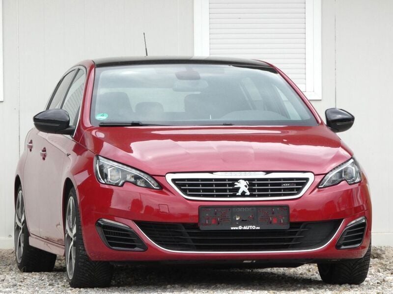 Rot Gebraucht 2015 Peugeot 308 GT-line Limousine | 8.490 € (Fairer Preis) - Bild 1/4