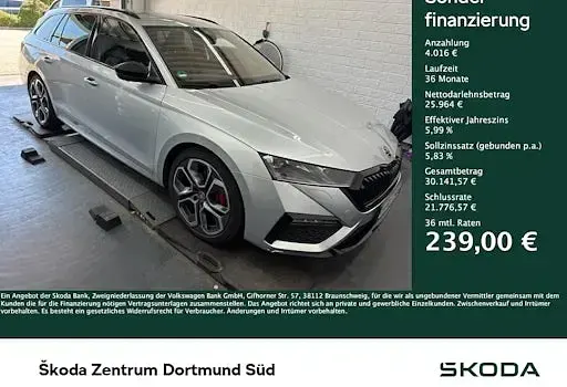 Gebraucht Skoda Octavia RS 200 PS (147 kW) 2023 Kombi