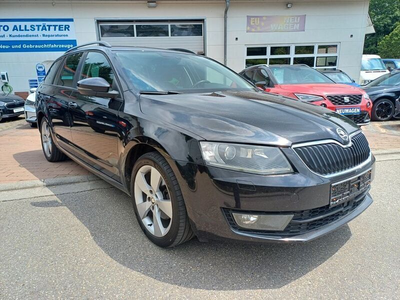 Schwarz Gebraucht 2014 Skoda Octavia Ambition Kombi | 8.800 € (Fairer Preis) - Bild 1/4