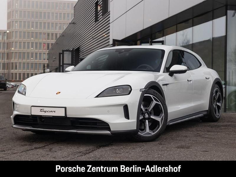 Weiss Neu 2024 Porsche Taycan Cross Turismo Limousine | 123.269 € (Superpreis) - Bild 1/4