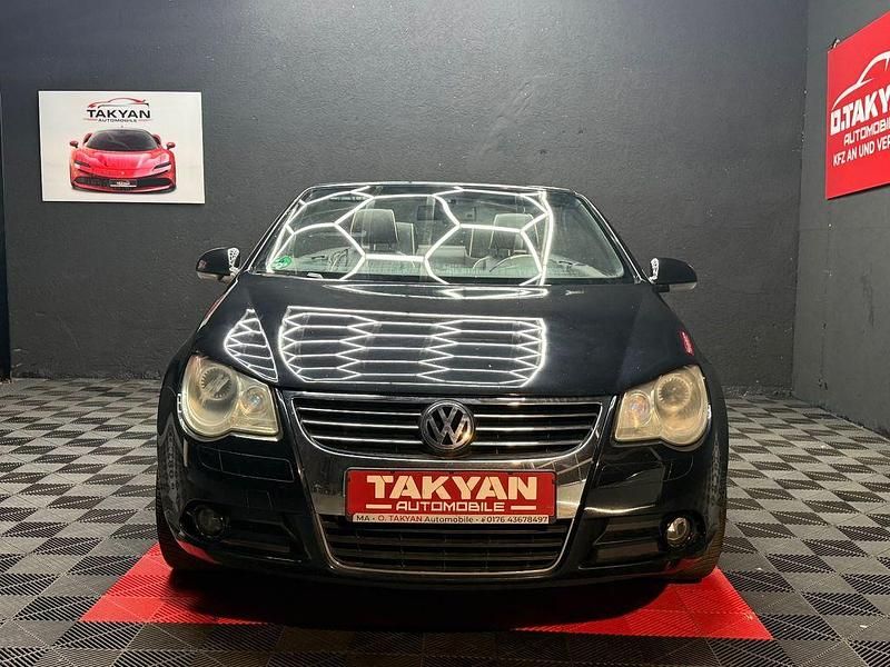Gebraucht VW Eos Individual 200 PS (147 kW) 2008 Schwarz Cabrio