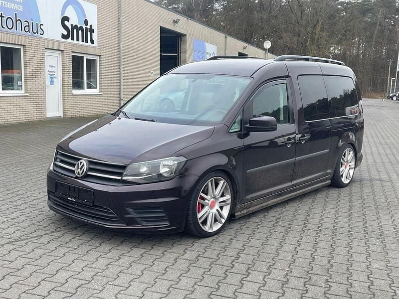 Gebraucht VW Caddy Maxi Trendline 102 PS (75 kW) 2015 Schwarz Van / Kleinbus