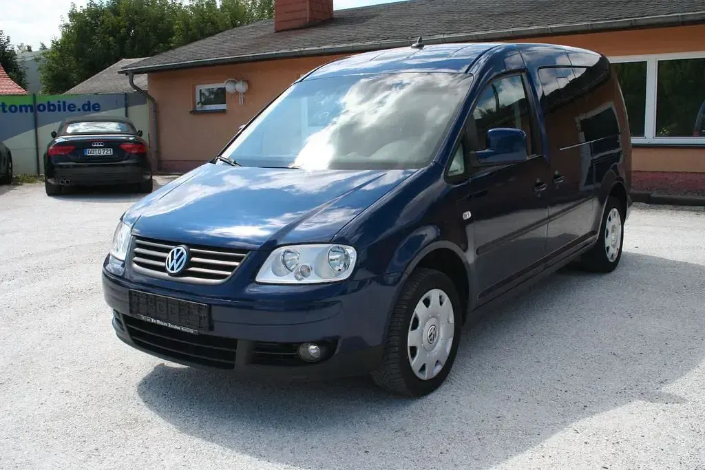 Gebraucht VW Caddy Maxi Life 140 PS (102 kW) 2008 Blau Van / Kleinbus