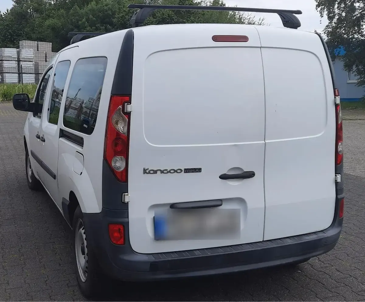 Gebraucht Renault Kangoo 86 PS (63 kW) 2011 Weiß Van / Kleinbus