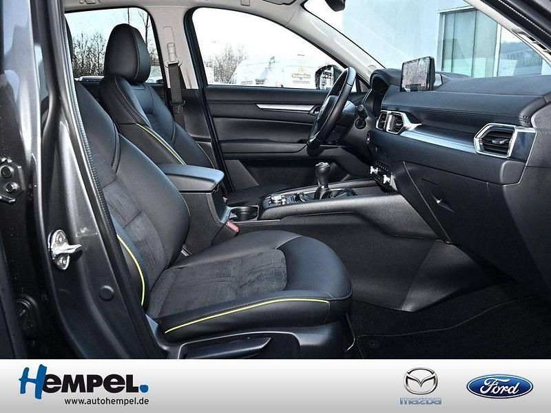 Gebraucht Mazda CX-5 165 PS (121 kW) 2023 Grau / machine gray (metallic) SUV