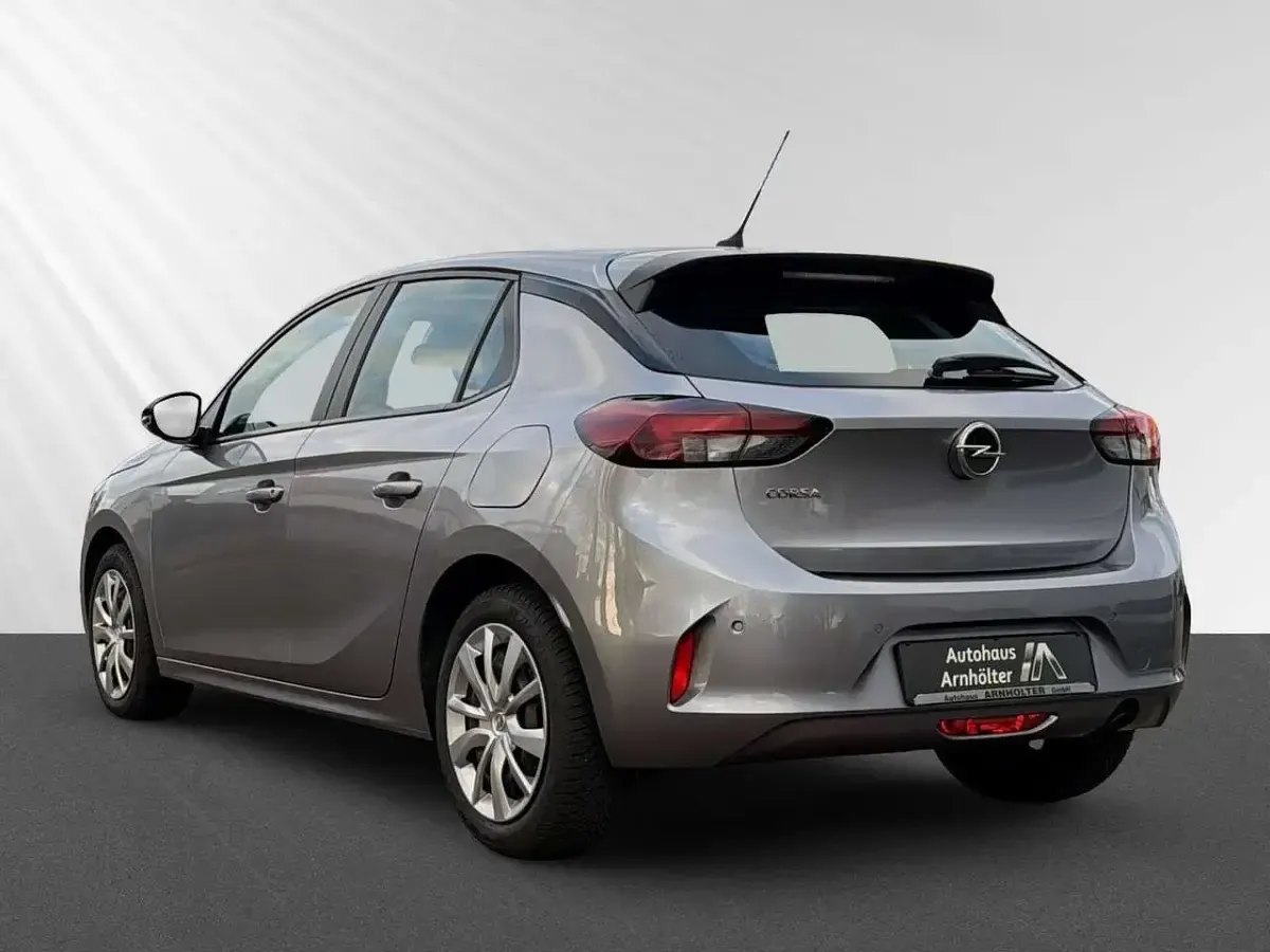 Gebraucht Opel Corsa Edition 101 PS (74 kW) 2021 Kontrast grau/quarz silber Kleinwagen