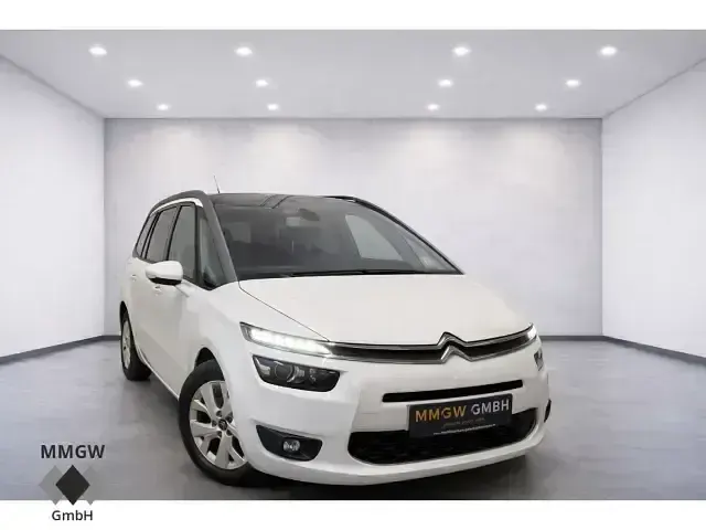Gebraucht Citroën Grand C4 Picasso SELECTION 120 PS (88 kW) 2016 Weiß Van / Kleinbus