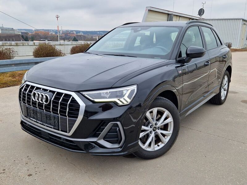 Schwarz Gebraucht 2022 Audi Q3 S-Line SUV | 29.400 € (Superpreis) - Bild 1/4