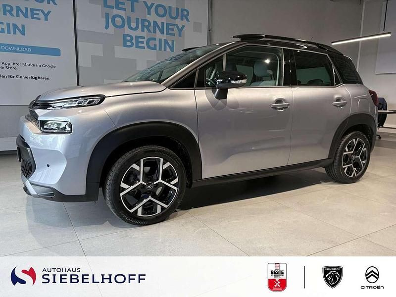 Stahl grau Gebraucht 2022 Citroën C3 Aircross PureTech SUV | 18.490 € (Fairer Preis) - Bild 1/4