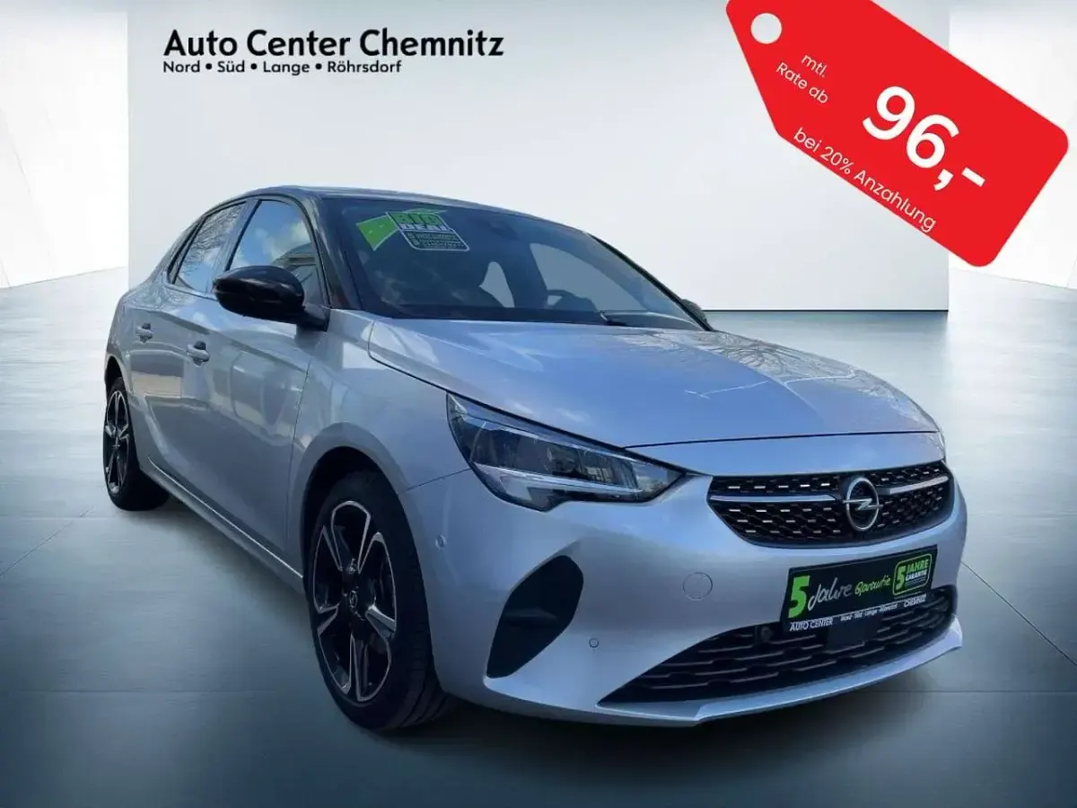 Gebraucht Opel Corsa Elegance 101 PS (74 kW) 2022 Aluminium silber / black Kleinwagen