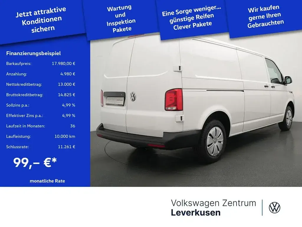 Gebraucht VW T6.1 110 PS (80 kW) 2021 Weiss / candy weiss Van