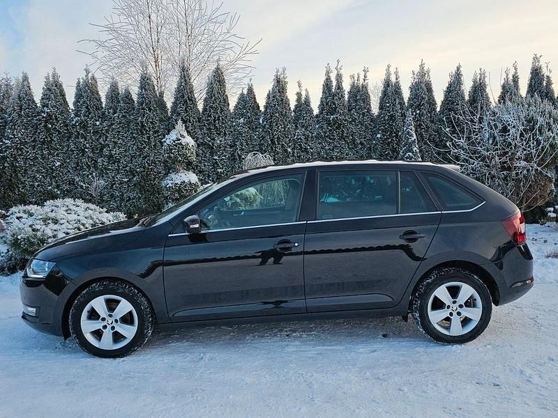 Gebraucht Skoda Rapid Style 95 PS (69 kW) 2018 Schwarz Limousine