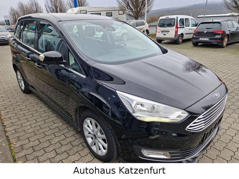 Gebraucht Ford Grand C-Max Titanium 120 PS (88 kW) 2018 Schwarz Van / Kleinbus