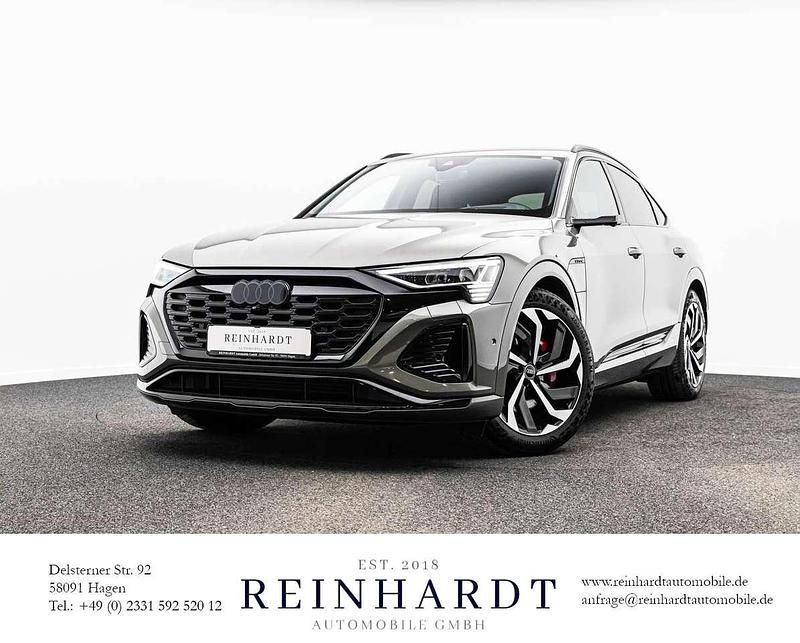 Gebraucht Audi Q8 e-tron S-Line 300 kW (408 PS) 2023 Chronosgrau metallic SUV