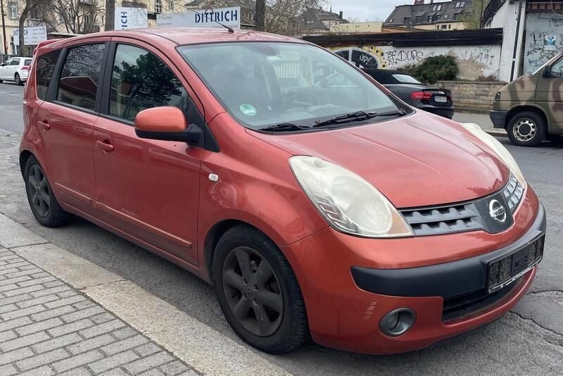 Gebraucht Nissan Note 88 PS (64 kW) 2007 Orange Van / Kleinbus