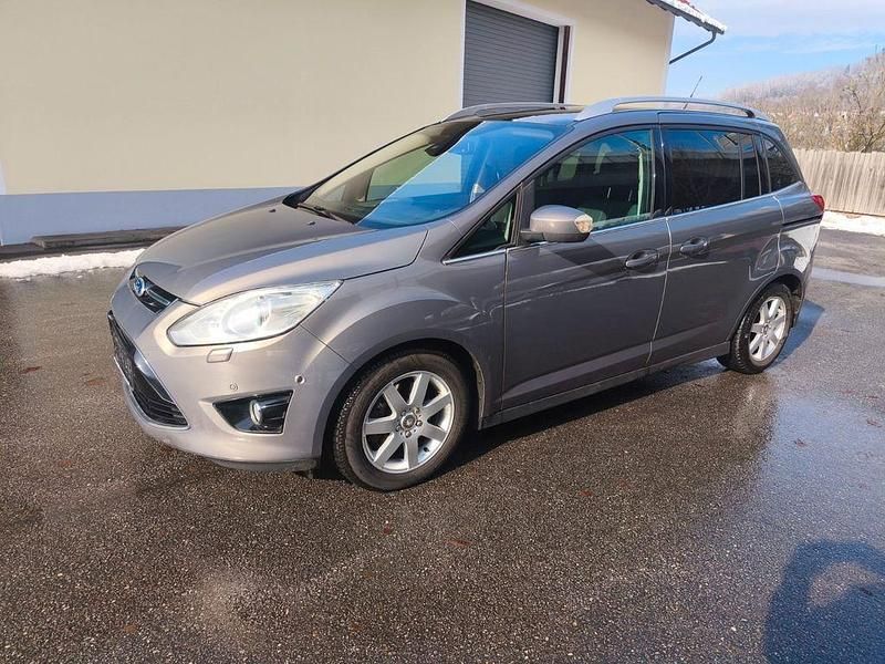 Gebraucht Ford Grand C-Max Titanium 182 PS (133 kW) 2012 Grau Van / Kleinbus