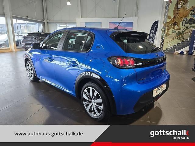 Gebraucht Peugeot e-208 Active 100 kW (136 PS) 2021 Blau Kleinwagen