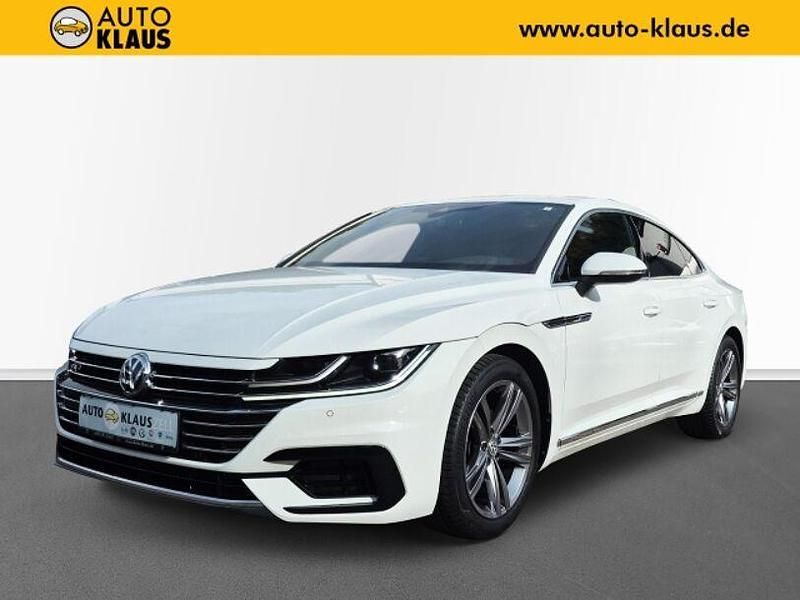 Pure white Gebraucht 2019 VW Arteon R-line Limousine | 25.870 € (Fairer Preis) - Bild 1/4