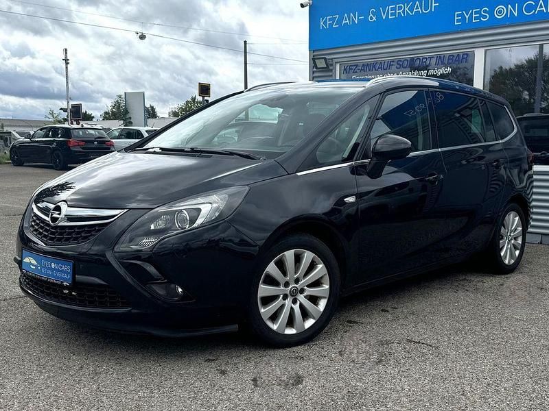 Karbonschw graphitschw midnigh Gebraucht 2015 Opel Zafira Innovation Van / Kleinbus | 11.400 € (Teuer) - Bild 1/4