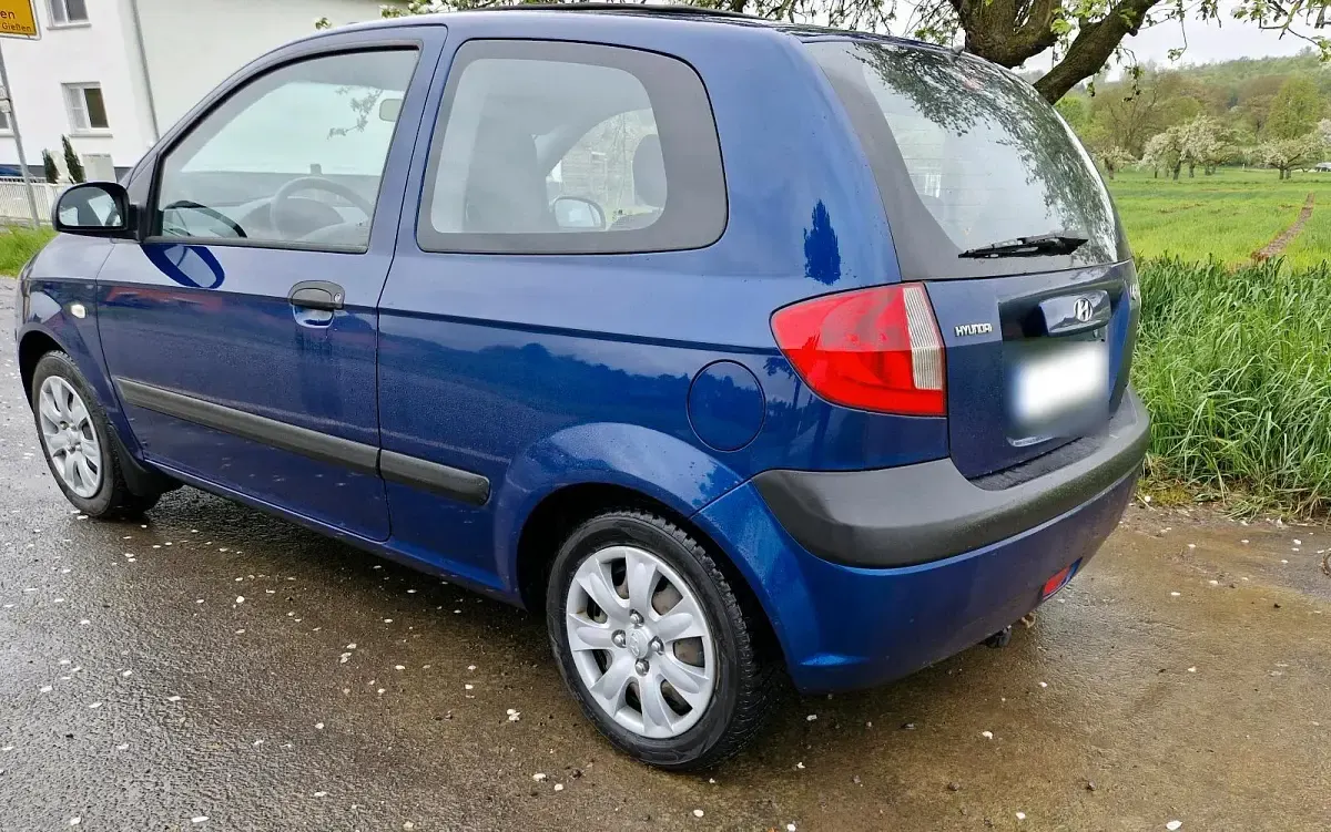 Gebraucht Hyundai Getz 67 PS (49 kW) 2007 Blau Kleinwagen