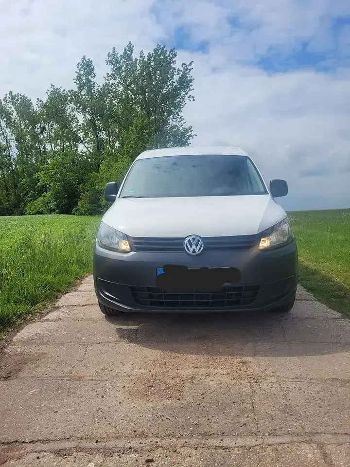 Gebraucht VW Caddy 75 PS (55 kW) 2015 Weiß Van / Kleinbus