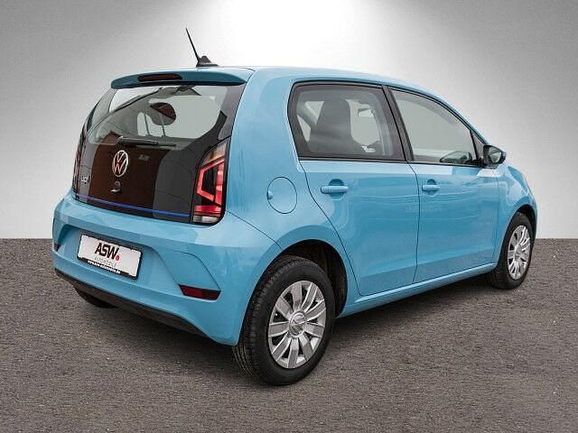 Gebraucht VW e-up! Move 61 kW (83 PS) 2021 Teal blue Kleinwagen