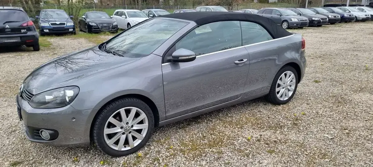 Brugt VW Golf Cabriolet Basis 105 HK (77 kW) 2015 Grå Cabriolet