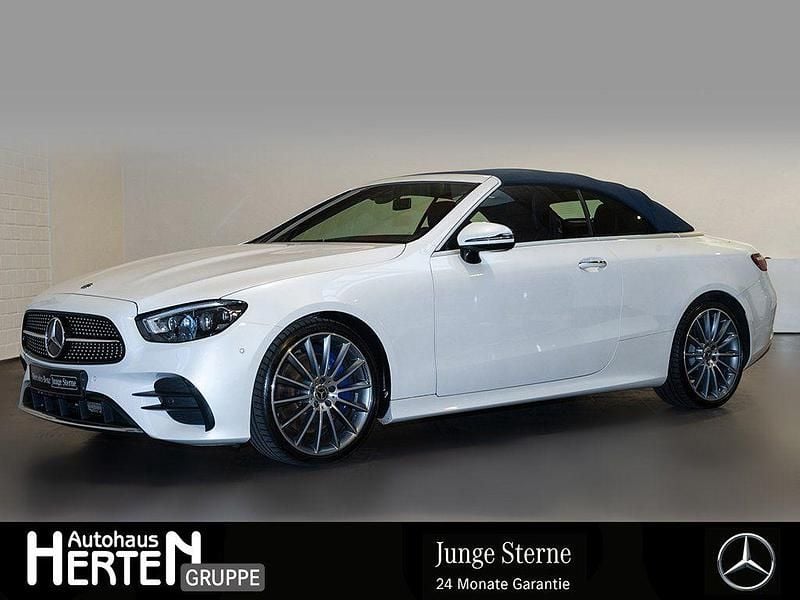 Gebraucht Mercedes E300 AMG line 258 PS (189 kW) 2021 Weiß Cabrio